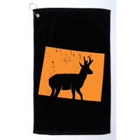 Pronghorn Antelope Hunting In Wyoming. Golf Towel