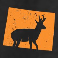 Pronghorn Antelope Hunting In Wyoming. Golf Towel