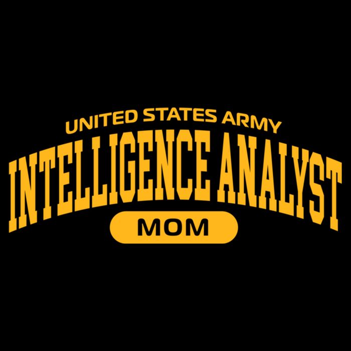 Proud Army Intelligence Analyst Mom Gift Cooling Performance Crew T-Shirt