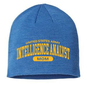 Proud Army Intelligence Analyst Mom Gift Sustainable Beanie