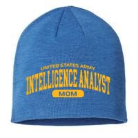 Proud Army Intelligence Analyst Mom Gift Sustainable Beanie