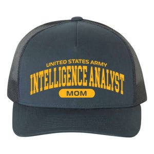 Proud Army Intelligence Analyst Mom Gift Yupoong Adult 5-Panel Trucker Hat