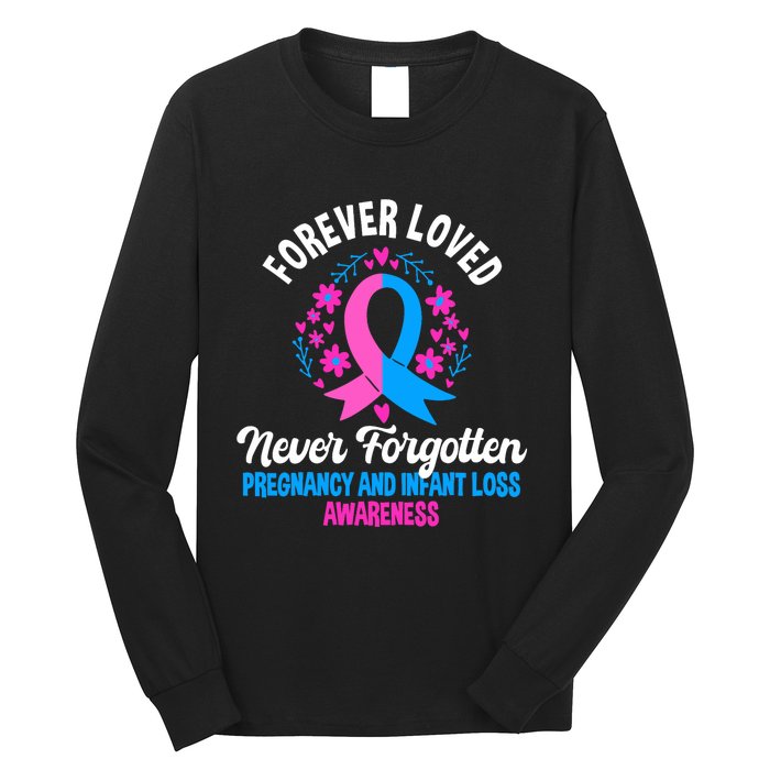 Pregnancy And Infant Loss Awareness Miscarriage Awareness Long Sleeve Shirt