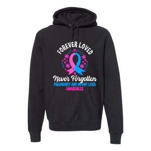 Pregnancy And Infant Loss Awareness Miscarriage Awareness Premium Hoodie