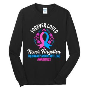 Pregnancy And Infant Loss Awareness Miscarriage Awareness Tall Long Sleeve T-Shirt