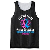 Pregnancy And Infant Loss Awareness Miscarriage Awareness Mesh Reversible Basketball Jersey Tank