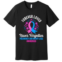 Pregnancy And Infant Loss Awareness Miscarriage Awareness Premium T-Shirt