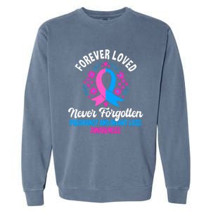 Pregnancy And Infant Loss Awareness Miscarriage Awareness Garment-Dyed Sweatshirt