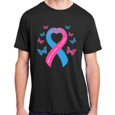 Pregnancy and Infant Loss Awareness Miscarriage Remembrance Adult ChromaSoft Performance T-Shirt