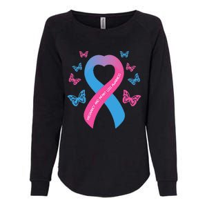 Pregnancy and Infant Loss Awareness Miscarriage Remembrance Womens California Wash Sweatshirt