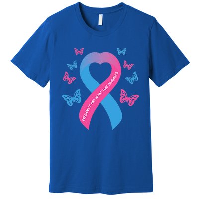 Pregnancy and Infant Loss Awareness Miscarriage Remembrance Premium T-Shirt