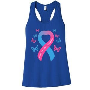 Pregnancy and Infant Loss Awareness Miscarriage Remembrance Women's Racerback Tank