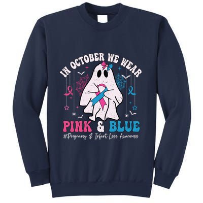 Pregnancy And Infant Loss Awareness October Halloween Sweatshirt