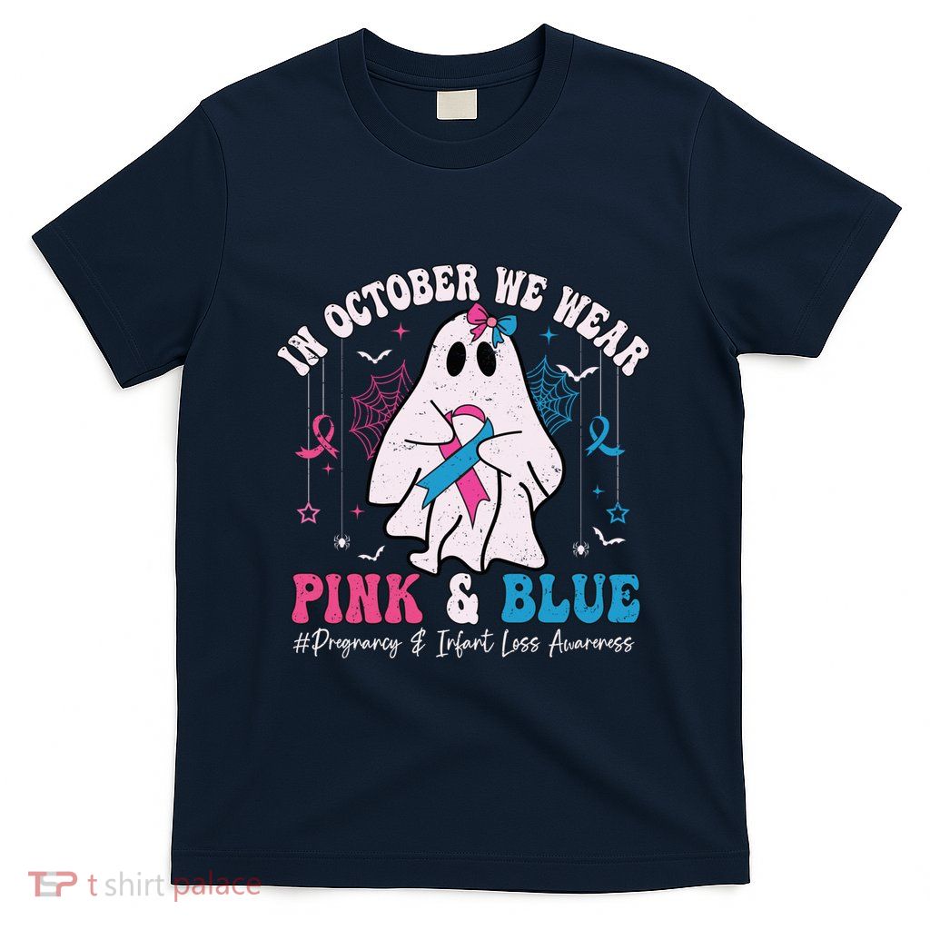 Pregnancy And Infant Loss Awareness October Halloween T-Shirt