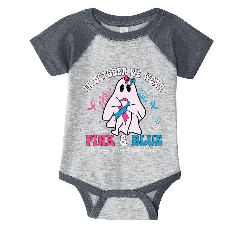 Pregnancy And Infant Loss Awareness October Halloween Infant Baby Jersey Bodysuit