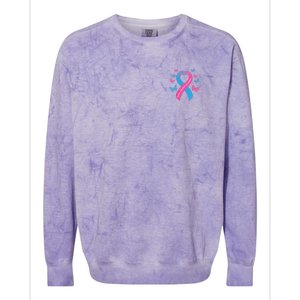 Pregnancy And Infant Loss Awareness Miscarriage Remembrance Colorblast Crewneck Sweatshirt