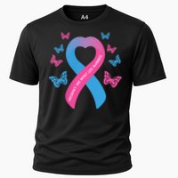 Pregnancy And Infant Loss Awareness Miscarriage Remembrance Cooling Performance Crew T-Shirt