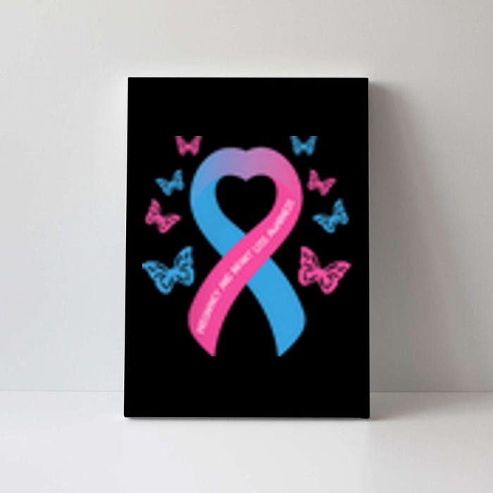 Pregnancy And Infant Loss Awareness Miscarriage Remembrance Canvas