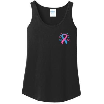 Pregnancy And Infant Loss Awareness Miscarriage Remembrance Ladies Essential Tank