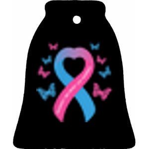 Pregnancy And Infant Loss Awareness Miscarriage Remembrance Ceramic Bell Ornament