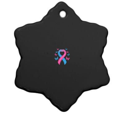 Pregnancy And Infant Loss Awareness Miscarriage Remembrance Ceramic Star Ornament