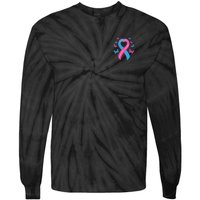 Pregnancy And Infant Loss Awareness Miscarriage Remembrance Tie-Dye Long Sleeve Shirt