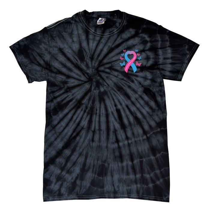 Pregnancy And Infant Loss Awareness Miscarriage Remembrance Tie-Dye T-Shirt