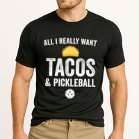Pickleball All I Really Want Tacos Cooling Performance Crew T-Shirt