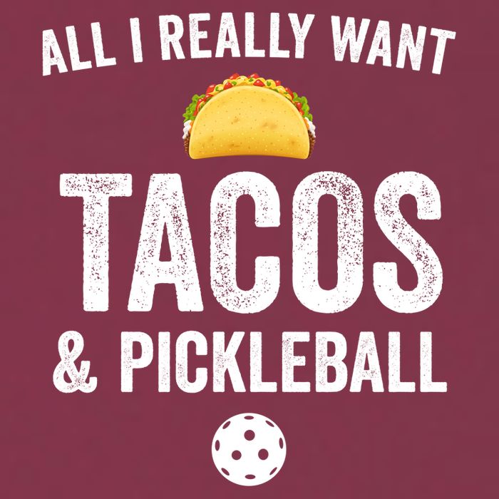 Pickleball All I Really Want Tacos 16oz Travel Tumbler