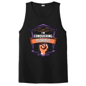 Psoriasis Awareness Im Conquering Psoriasis Gift PosiCharge Competitor Tank