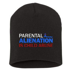 Parental Alienation Is Child Abuse Prevention Awareness Short Acrylic Beanie