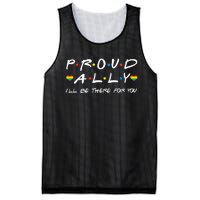 Proud Ally Ill Be There For You LGBT Mesh Reversible Basketball Jersey Tank