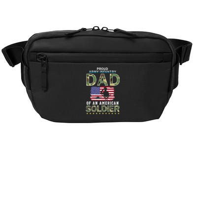 Proud Army Infantry Dad Of A Soldiercool Giftproud Army Infantry Dad Funny Gift Crossbody Pack