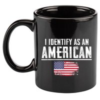 Proud America I Identify As An American 11oz C Handle Ceramic Mug