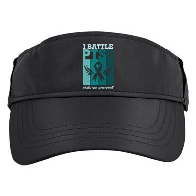 PTSD Awareness I Battle PTSD Support Love Adult Drive Performance Visor