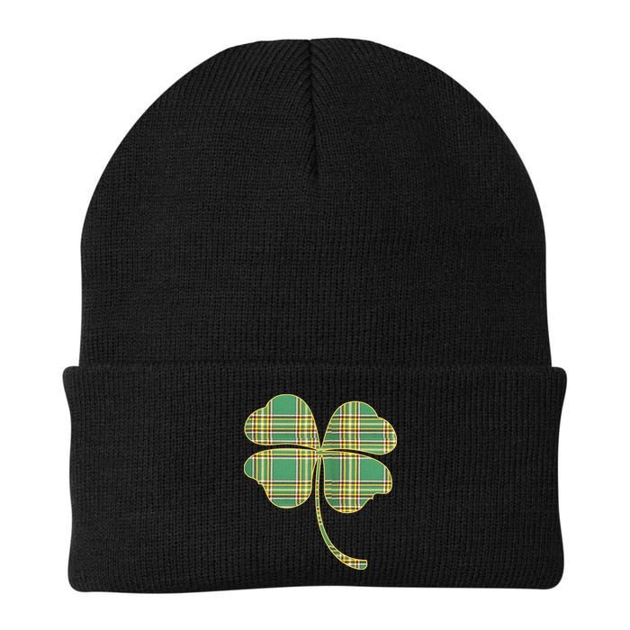 Paid Shamrock Clover Beanie