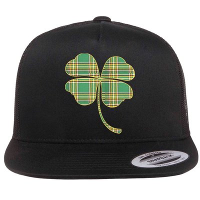 Paid Shamrock Clover Flatbill Hat