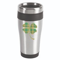 Paid Shamrock Clover 16oz Travel Tumbler