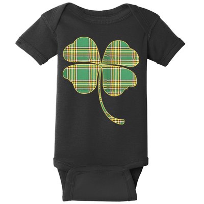 Paid Shamrock Clover Baby Bodysuit