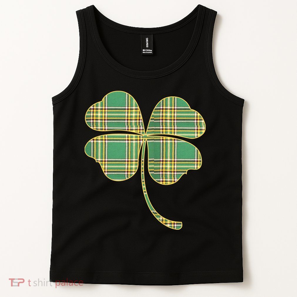 Paid Shamrock Clover Tank Top