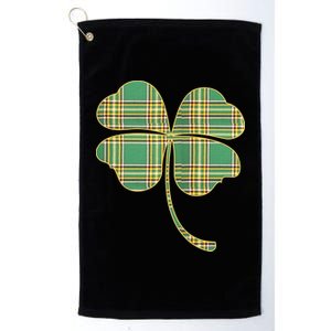 Paid Shamrock Clover Platinum Collection Golf Towel