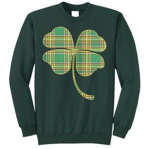 Paid Shamrock Clover Sweatshirt