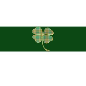 Paid Shamrock Clover Bumper Sticker