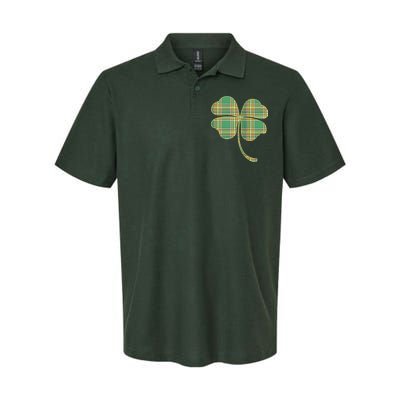 Paid Shamrock Clover Softstyle Adult Sport Polo