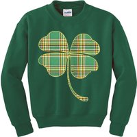 Paid Shamrock Clover Kids Sweatshirt