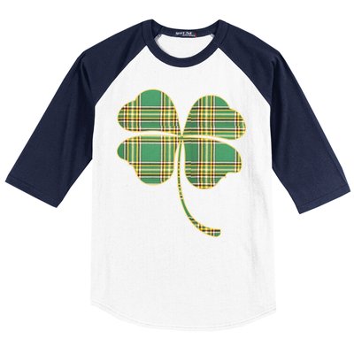 Paid Shamrock Clover Baseball Sleeve Shirt