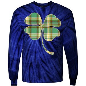 Paid Shamrock Clover Tie-Dye Long Sleeve Shirt