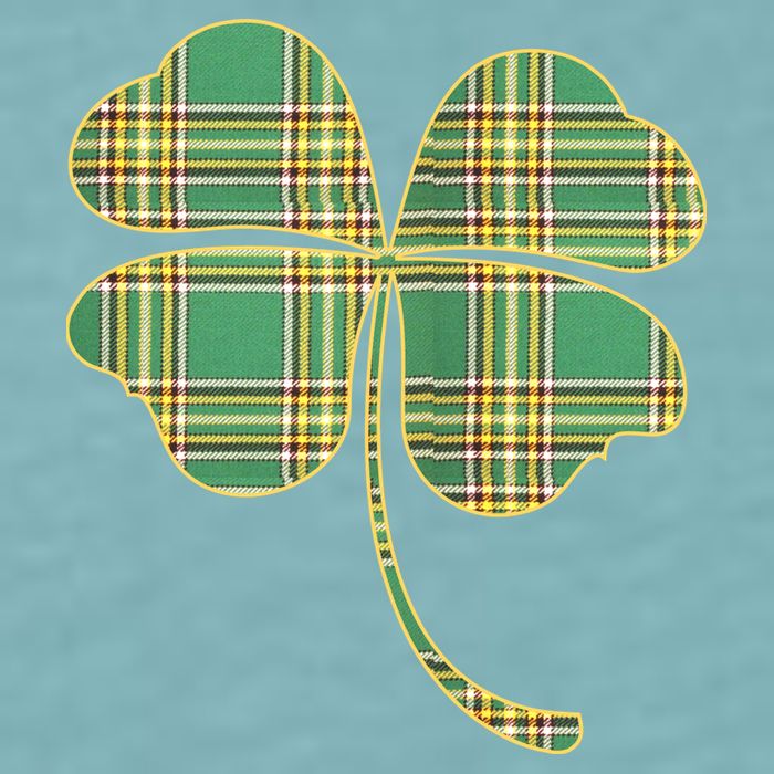 Paid Shamrock Clover Sueded Cloud Jersey T-Shirt