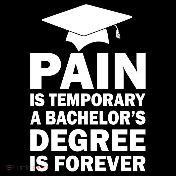 Pain Is Temporary A Bachelor's Degree Is Forever Magnet