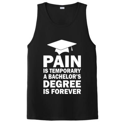 Pain Is Temporary A Bachelor's Degree Is Forever PosiCharge Competitor Tank